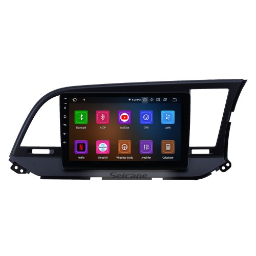2015-2016 Hyundai Elantra RHD Android 13.0 9 pulgadas Navegación GPS Radio Bluetooth HD Pantalla táctil WIFI USB Soporte Carplay Cámara de respaldo
