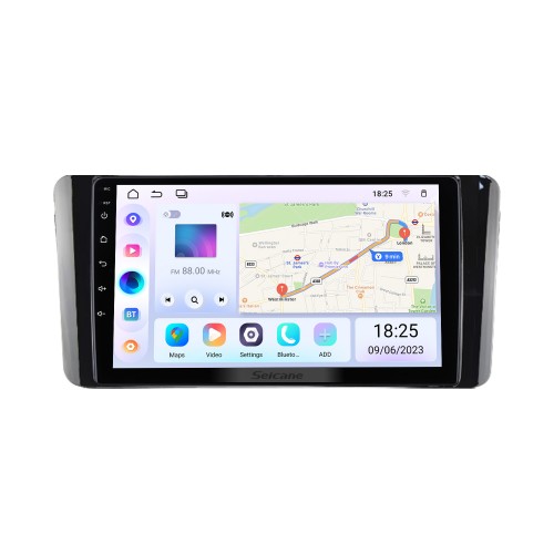 Pantalla táctil HD de 9 pulgadas para 2014 2015 2016 2017+ TOYOTA AYGO GPS Navi Bluetooth Radio de coche Reparación de radio de coche soporte HD TV Digital