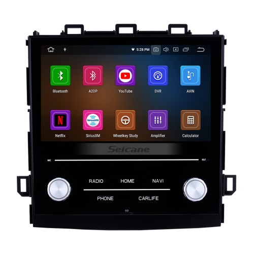 8 pulgadas Android 13.0 HD Pantalla táctil Coche Estéreo Radio Unidad principal para 2018 Subaru XV Bluetooth Reproductor de DVD DVR Cámara de visión trasera TV Video WIFI Control del volante USB Mirror link OBD2