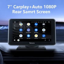 Reproductor MP5 automático Android con pantalla Carplay de 7" WiFi FM con cámara frontal retrovisora