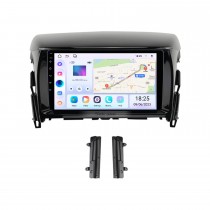 9 pulgadas Android 13.0 para 2018-2019 MITSUBISHI ECLIPSE Sistema de navegación GPS estéreo con pantalla táctil Bluetooth compatible con cámara de visión trasera