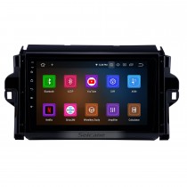 9 pulgadas Android 13.0 HD Pantalla táctil auto estéreo GPS Radio Sistema de navegación GPS para 2015-2018 TOYOTA FORTUNER / COVERT Soporte Bluetooth DVR Vedio Carplay 3G / 4G WIFI Control del volante