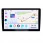 10.1 pulgadas HD 1024 * 600 HD pantalla táctil Android 13.0 Navegación GPS universal Bluetooth Sistema de audio para automóvil Soporte Mirror Link WiFi Cámara de respaldo DVR DAB + Control del volante