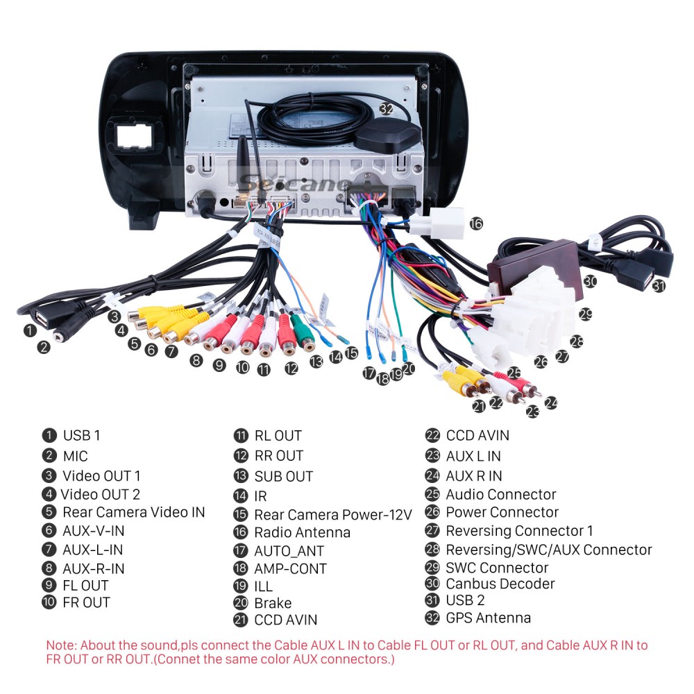  Apple Carplay - Estéreo de coche de 9 pulgadas, pantalla táctil  MP5, reproductor de coche con Bluetooth iOS y Andriod Mirror Link/Carplay/Android  Auto/FM AM Radio/SWC+MIC+cámara de respaldo : Electrónica