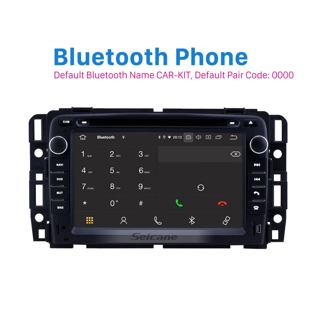 Radio de coche Android 12 estéreo para GMC Sierra Yukon Chevrolet Buick  Chevy Silverado Radio, pantalla táctil de 7 pulgadas, navegación estéreo  con