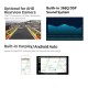 Radio con navegación GPS Android 10 de 9,7 pulgadas para Chevy Chevrolet Equinox 2017 con pantalla táctil HD compatible con Bluetooth Carplay DVR OBD2