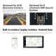 6.2 pulgadas Android 12.0 Radio universal Bluetooth AUX HD Pantalla táctil WIFI Navegación GPS Carplay Soporte USB TPMS DVR