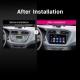 2018-2019 Hyundai i20 LHD Android 13.0 Pantalla táctil de 9 pulgadas Unidad principal Bluetooth Navegación GPS Radio con soporte AUX WIFI OBD2 DVR SWC Carplay