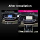 10.1 pulgadas 2015 Toyota Highlander Android 10.0 Sistema de navegación GPS 1024 * 600 Pantalla táctil Radio Bluetooth OBD2 DVR Cámara de visión trasera TV 1080P WIFI Enlace del espejo Control del volante
