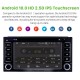 Radio de navegación GPS Android 10.0 de 6.2 pulgadas para 1996-2018 Toyota Corolla Auris Fortuner Estima Innova con pantalla táctil HD Carplay Bluetooth WIFI compatible OBD2 1080P