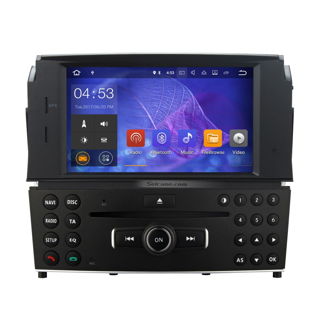 6,2 Zoll Android 11.0 Radio GPS Navigation DVD-Player für 2007–2011 Mercedes  Benz C