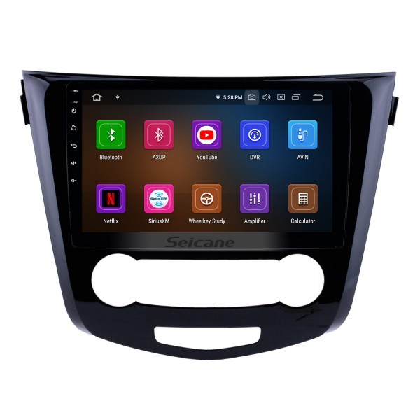 10,1 Zoll HD Touchscreen GPS Radio Navigationssystem Android 13.0 Für 2014 2015 2016 Nissan Qashqai Unterstützung Bluetooth Musik ODB2 DVR Spiegelverbindung TPMS Lenkradsteuerung