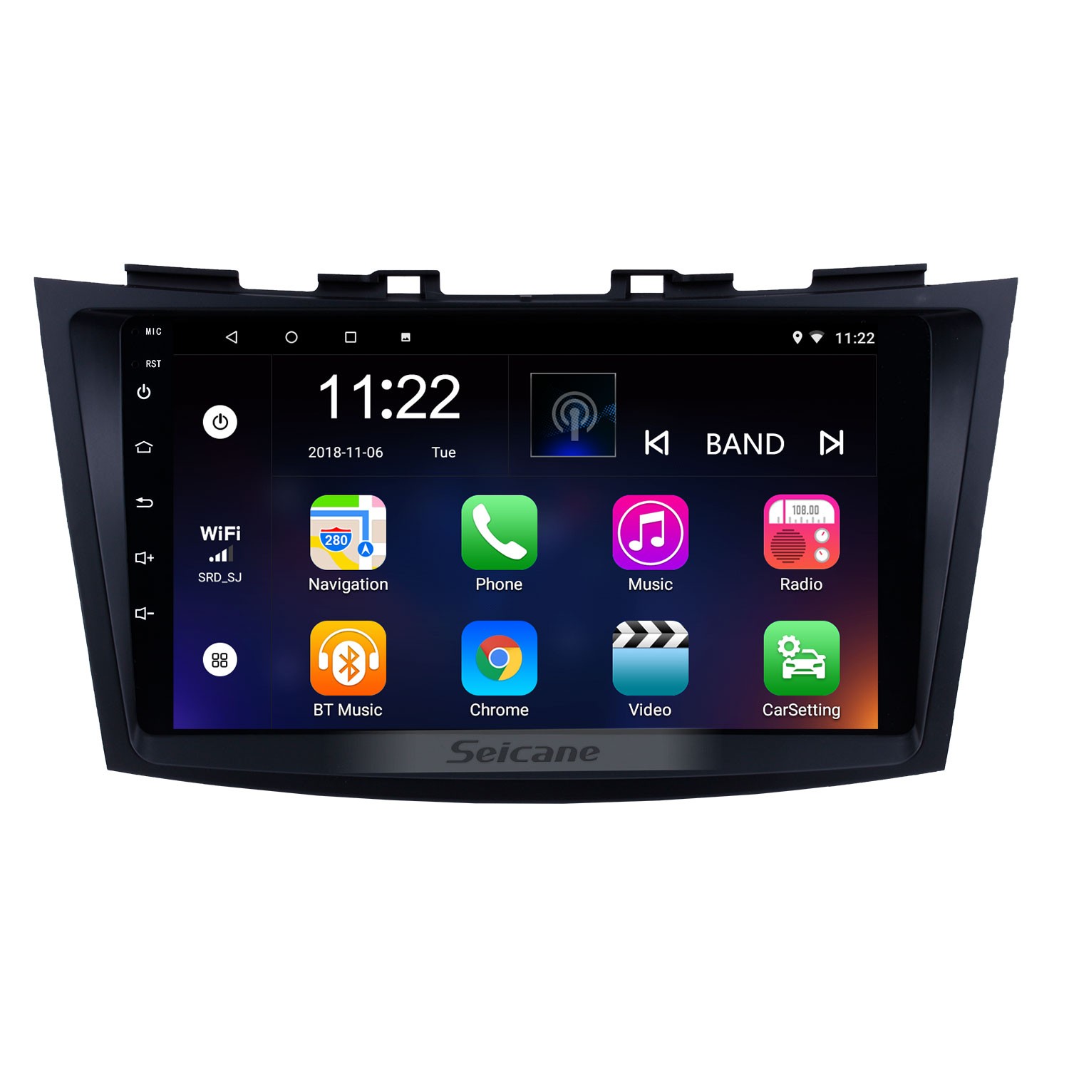 Zoll Android SUZUKI SWIFT Autoradio GPS Navigation Audiosystem Bluetooth Musik USB