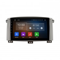 HD-Touchscreen 9 Zoll Android 13.0 für 2003 2004 2005–2008 Toyota Land Cruiser 100 manuell AC-Radio GPS-Navigationssystem Bluetooth Carplay-Unterstützung Rückfahrkamera