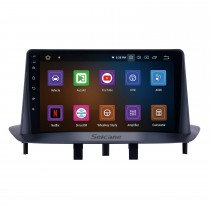 9 Zoll Android 13.0 für 2009-2014 RENAULT MEGANE 3 GPS-Navigationsradio mit Bluetooth HD Touchscreen-Unterstützung TPMS DVR Carplay-Kamera DAB+