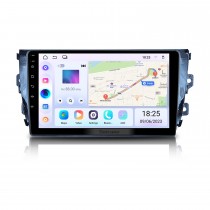 10,1 Zoll Android 13.0 für 2014 zotye T600 GPS-Navigationsradio mit Bluetooth Carplay-Unterstützung TPMS DVR