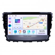 10,1 Zoll Android 13.0 HD Touchscreen GPS Navigationsradio für 2019 Ssang Yong Rexton mit Bluetooth WIFI AUX Unterstützung Carplay Mirror Link