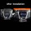 10,1 Zoll HD 1024 * 600 Touchscreen 2015 2016 2017 Nissan Murano Android 13.0 GPS-Navigationssystem mit OBDII-Rückfahrkamera AUX-Lenkradsteuerung USB 1080P 3G WiFi Kapazitive Spiegelverbindung TPMS DVR Bluetooth