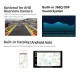 Für 2011-2013 Hyundai Avante Elantra LHD 9,7 Zoll Android 10.0 HD Touchscreen Stereo Bluetooth GPS Navigationsradio mit Wifi AUX USB Lenkradsteuerung unterstützt DVR Rückfahrkamera OBD