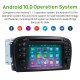 Android 10.0 Auto-DVD-Player 7 Zoll für Mercedes SL R230 SL350 SL500 SL55 SL600 SL65 mit GPS Radio TV Bluetooth