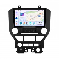 9 polegadas Android 13.0 HD Touchscreen para 2015-2018 Ford Mustang Radio GPS Navigation System com WIFI Bluetooth suporte Carplay Volante Controle DVR OBD2