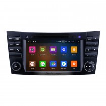 7 polegadas Mercedes Benz CLK W209 Android 12.0 GPS Navegação Rádio Bluetooth HD Touchscreen AUX WIFI USB Carplay suporte DAB + Controle de volante