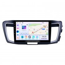 Para HONDA ACCORD RHD 2013 Radio Android 13.0 HD Touchscreen Sistema de navegação GPS de 10,1 polegadas com suporte para Bluetooth Carplay DVR