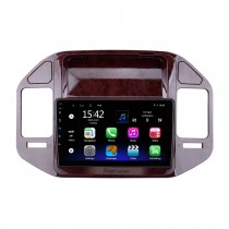 9 polegadas Android 13.0 para 2004-2011 Mitsubishi V73 Pajero Rádio Sistema de navegação GPS com tela sensível ao toque HD com suporte para Bluetooth Carplay OBD2