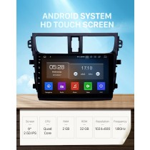 9 polegada Android 12.0 Navegação GPS Rádio para 2015-2018 Suzuki Celerio com HD Touchscreen Carplay AUX Bluetooth suporte TPMS