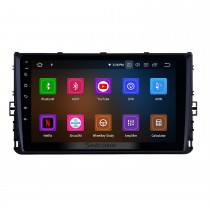 OEM 9 polegada Android 12.0 HD Touchscreen sistema de navegação GPS Rádio Para 2018 VW Volkswagen Universal Bluetooth Suporte 3G / 4G WiFi DVR OBD II Carplay Direção Controle Remoto