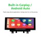 HD Touchscreen 12,3 polegadas Android 11.0 Rádio de navegação GPS para 2013-2018 2019 2020 Audi A3 com suporte Bluetooth AUX DVR Carplay Controle do volante