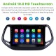 10.1 polegada hd touchscreen 2017 jipe bússola android 13.0 unidade principal navegação gps rádio com usb bluetooth wifi suporte dvr obd2 câmera de backup tpms