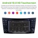 7 polegadas 2004-2011 Mercedes Benz CLS W219 Tela sensível ao toque Android 10.0 Navegação GPS Rádio Bluetooth Carplay Suporte USB TPMS Controle de volante TPMS