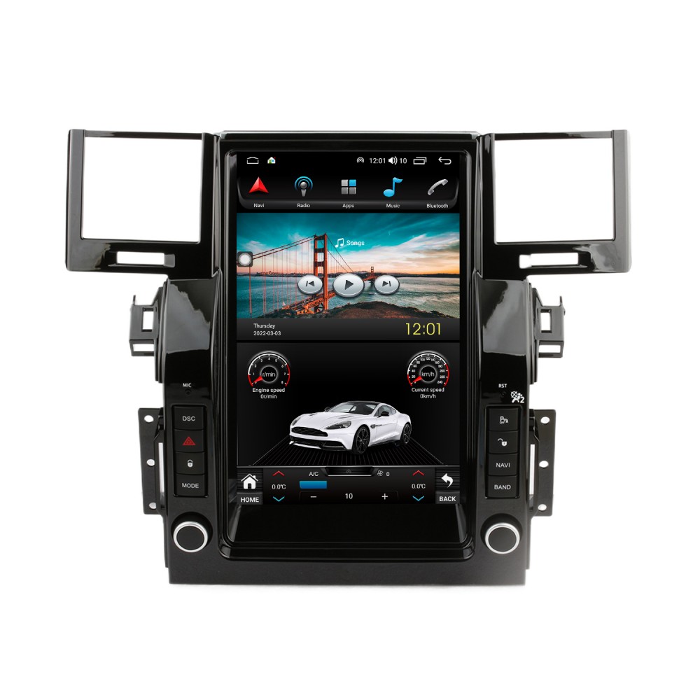 OEM 12,1-дюймовый Android 10.0 для 2005-2009 Land Rover Range Rover Sport  Radio Система GPS-навигации с сенсорным экраном HD Bluetooth Поддержка ...