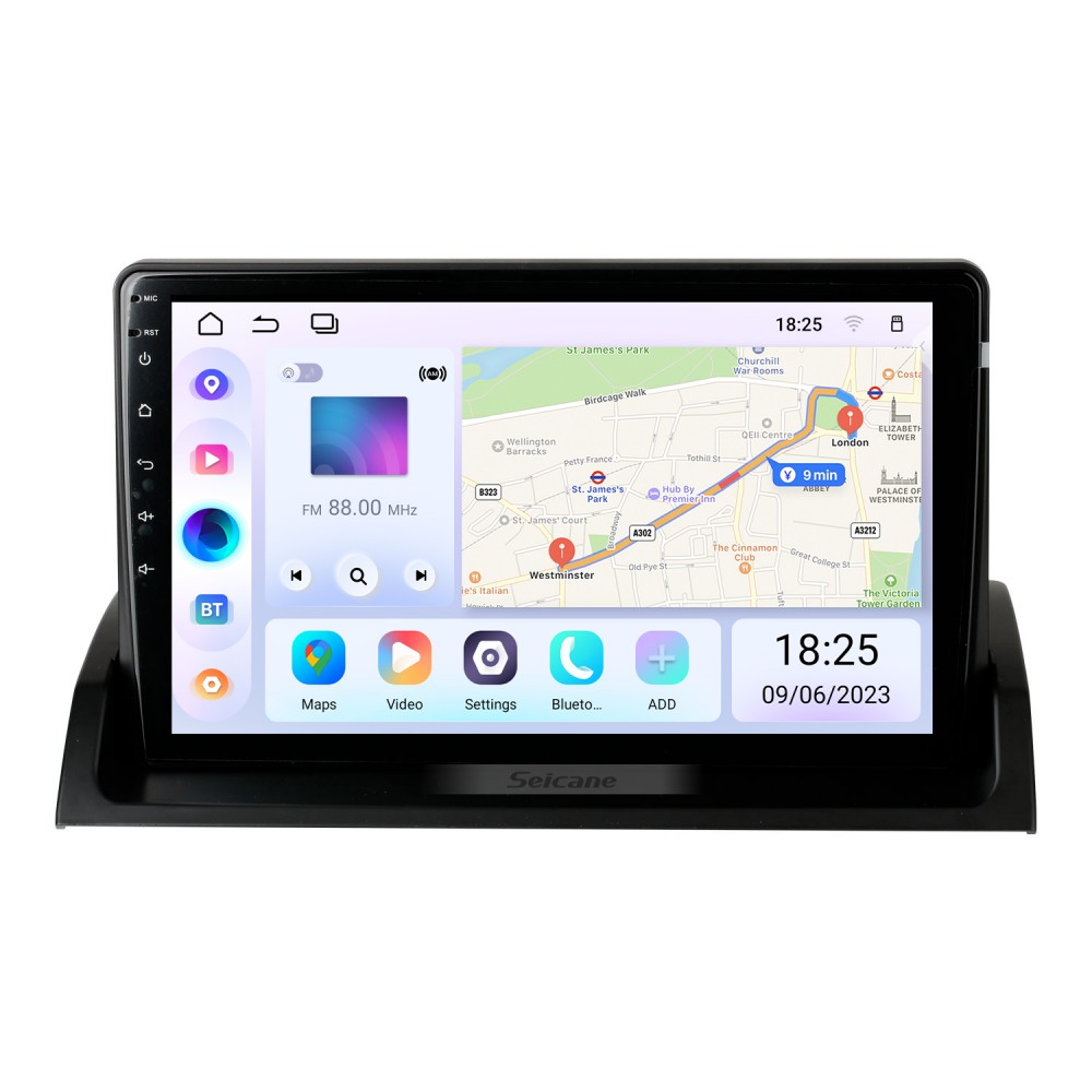 10,1-дюймовый Android 13.0 GPS-навигатор для старой Mazda 6 2002–2008 годов  с сенсорным экраном HD Поддержка Bluetooth Управление рулевым колесом ...