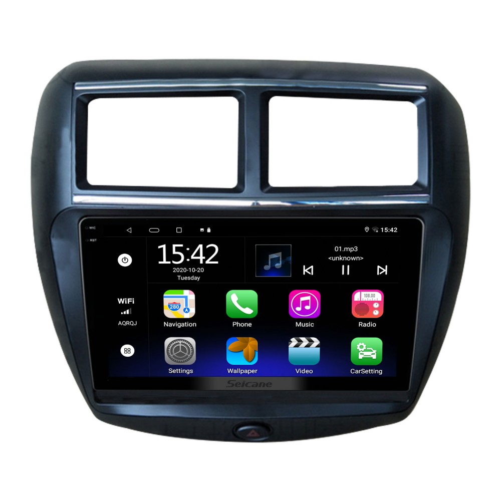 Сенсорный экран Android HD 9 дюймов для 2012-2015 FAW V5 Radio  GPS-навигационная система с поддержкой Bluetooth Carplay Задняя камера