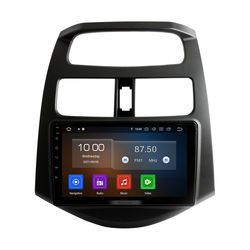 9-дюймовый Chevrolet DAEWOO Spark Beat Matiz 2011-2014 гг. Bluetooth-радио  Android 13.0 GPS-навигация Головное устройство с сенсорным экраном HD ...