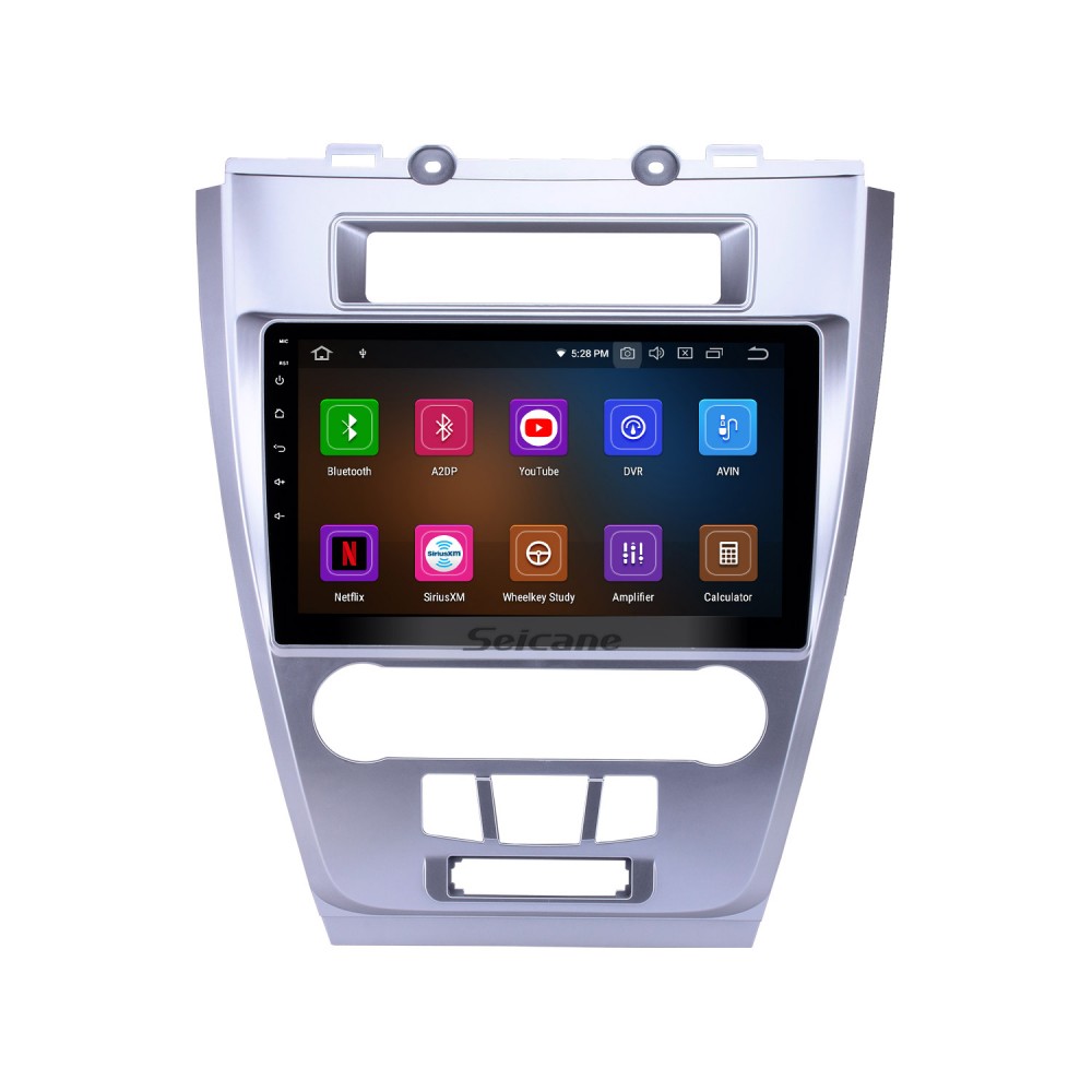 10,1-дюймовый Android 13.0 Radio для 2009-2012 Ford Mondeo / Fusion  Bluetooth с сенсорным экраном GPS-навигация Carplay Поддержка USB TPMS  Управление ...