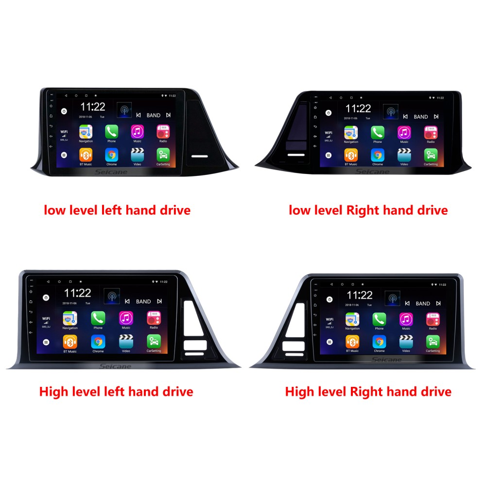 Сенсорный Экран HD 9 Дюймов Для Toyota C-HR 2018 Radio Android GPS.