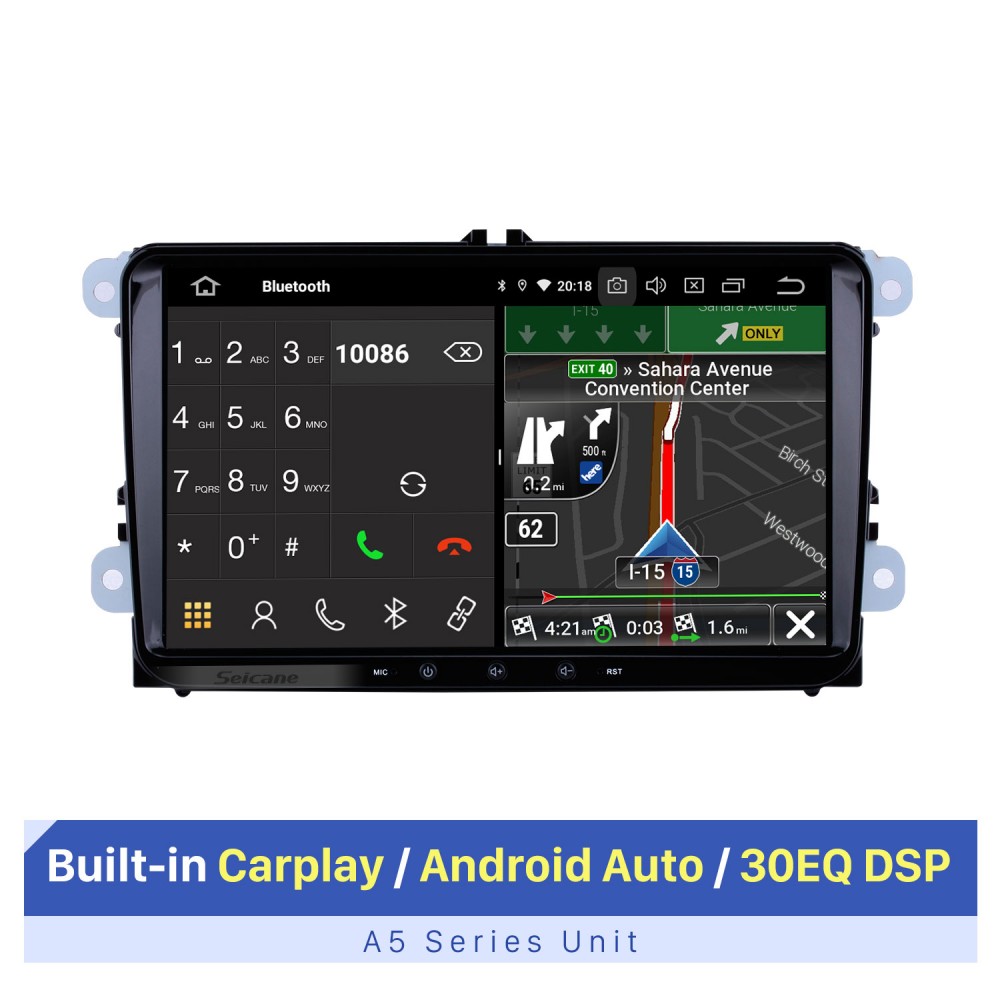 Android 10.0 GPS-Навигатор Автомобильный Радиоприемник Для 2006.