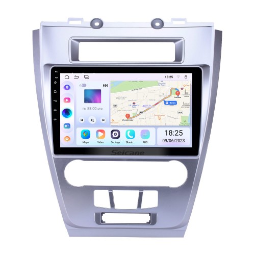 10,1-дюймовый Android 13.0 для Ford Mondeo-Zhisheng 2009–2012 гг. Ручная GPS-навигация Радио с Bluetooth HD Сенсорный экран Поддержка WIFI TPMS DVR Carplay Камера заднего вида DAB+
