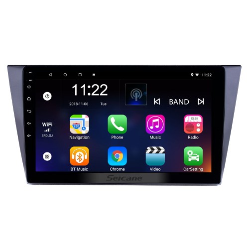 10,1-дюймовый GPS-навигатор Android 13.0 для VW Volkswagen Bora 2016-2018 гг. с сенсорным экраном HD Bluetooth WIFI поддержка Carplay SWC