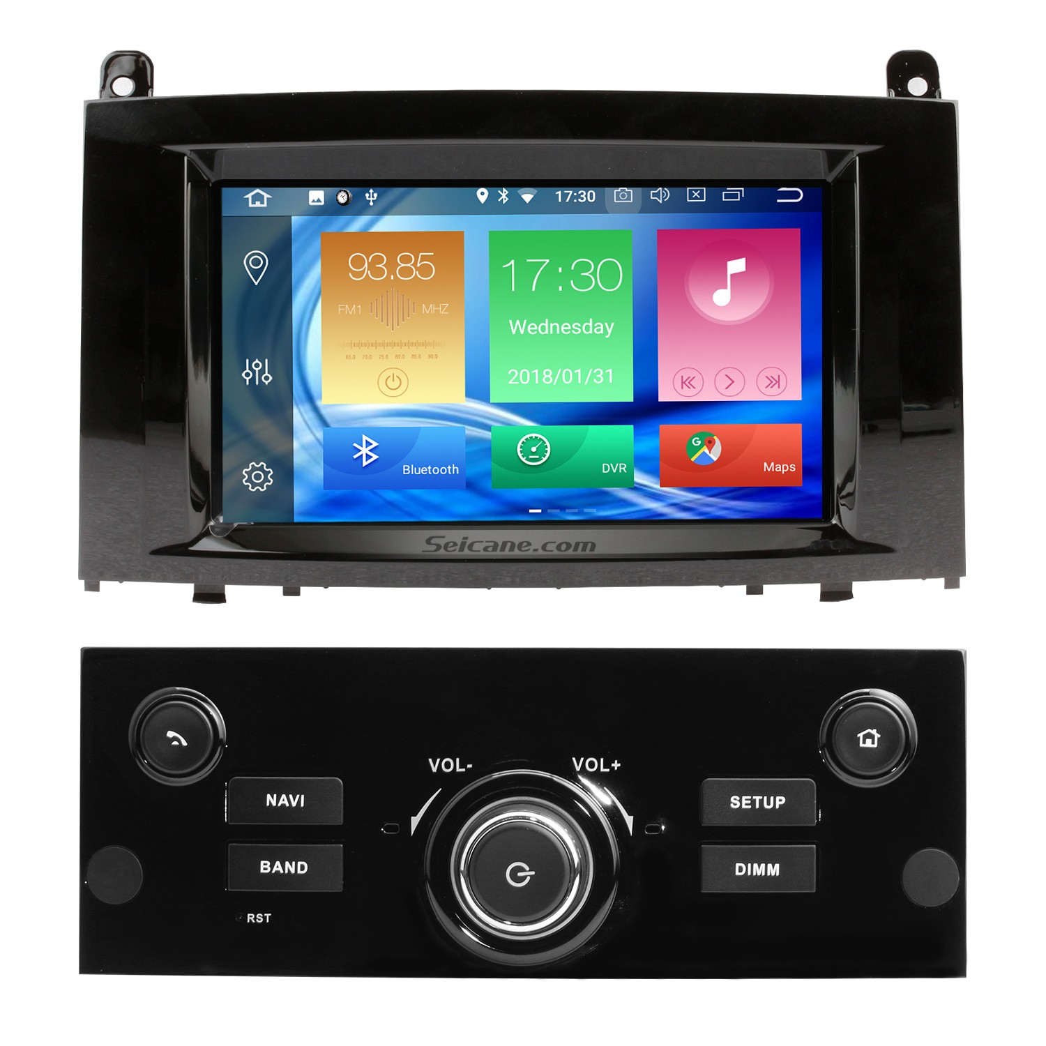 OEM Android 10.0 Radio GPS навигационная система для Peugeot 407 2004-2010  гг.