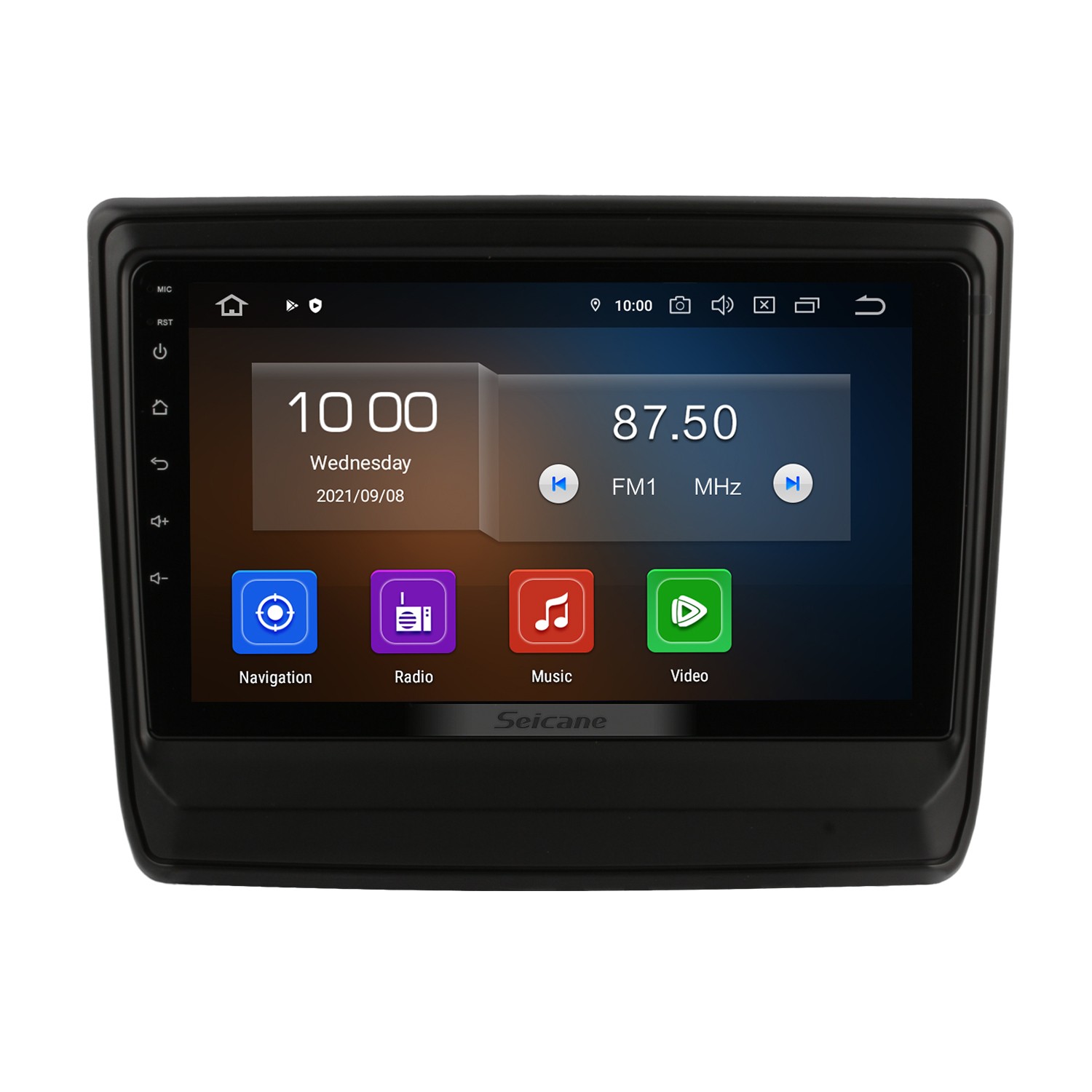 Радиоприемник CarPlay HD с сенсорным экраном для ISUZU D MAX 2020  GPS-навигация Bluetooth Android Auto