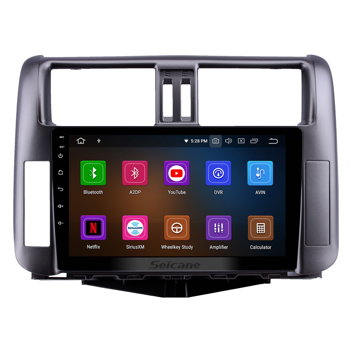 OEM 9-дюймовый Android 13.0 HD с сенсорным экраном Bluetooth-радио для  2010-2013 Toyota Prado 150 с GPS-навигацией USB FM автостерео Wi-Fi  Поддержка AUX DVR TPMS Резервная камера OBD2 SWC