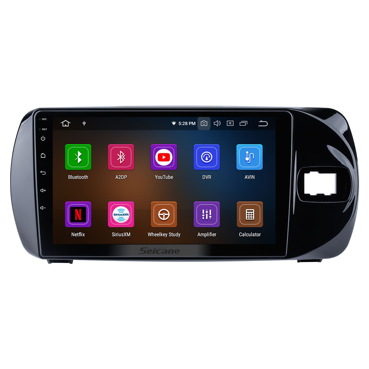 9-дюймовый сенсорный экран Andriod 13.0 HD Toyota Vitz 2015-2020 гг. для  праворульных автомобилей GPS-навигация с Bluetooth Поддержка системы Carplay