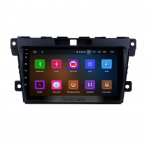 2007-2014 Mazda CX-7 9-дюймовый Android 13.0 Поддержка системы GPS-навигации DVD-плеер Зеркальная связь Мультисенсорный экран OBD DVR Bluetooth Камера заднего вида ТВ USB 4G WIFI