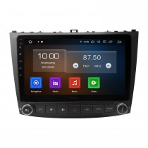Android 13.0 для 2005-2010 Lexus IS250 IS300 IS200 IS220 IS350 Радио 10,1-дюймовая система GPS-навигации с сенсорным экраном Bluetooth HD Поддержка Carplay SWC