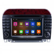 7-дюймовый Android 12.0 HD с сенсорным экраном радио для 1998-2005 Mercedes Benz S Class W220/S280/S320/S320 CDI/S400 CDI/S350/S430/S500/S600/S55 AMG/S63 AMG/S65 AMG с поддержкой Bluetooth GPS-навигации Carplay 1080P