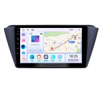 9-дюймовый Android 13.0 для 2015-2018 SKODA New Fabia Stereo GPS-навигационная система с Bluetooth OBD2 DVR HD с сенсорным экраном Камера заднего вида